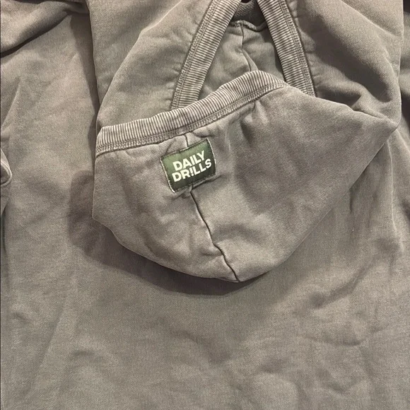 Daily Drills Gray Mock Neck Sweater - Picture 3 of 3